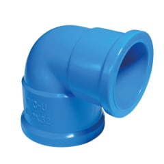 CODO REDUCCION PVC PRESION 90° 25 - 20