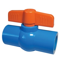 VALVULA BOLA COMPACTA 25 PVC
