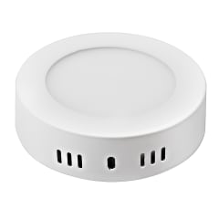 PANEL LED REDONDO SOBREPUESTO 12W / 6000K