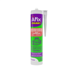AFIX SILICONA ALTA TEMPERATURA ROJA  280ML