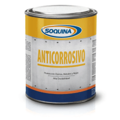 ANTICORROSIVO NEGRO 1/4 GL (SOQUINA)