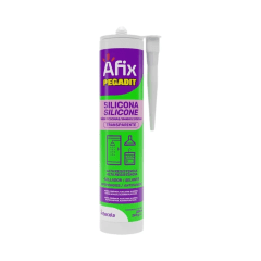AFIX SILICONA BAÑO Y COCINA TRANSPARENTE 280ML