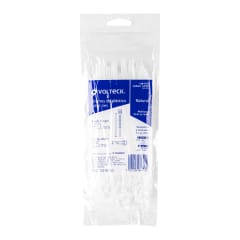 AMARRACABLE PLASTICO BLANCO 2.5MM X 15CM (BOLSA 100 UN.)