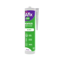 AFIX GREEN ADHESIVO MONTAJE BLANCO 370 GR.