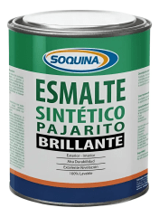 ESMALTE SINT. PAJARITO BLANCO 1/4 GL SOQUINA