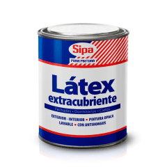 LATEX EXTRACUBRIENTE BLANCO 1/4 GL (SIPA