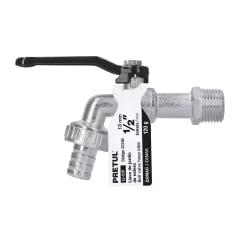 LLAVE DE BOLA  1/2 X 3/4 ZINC. PRETUL LL-21P