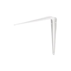 ESCUADRA REPISA ACERO BLANCA 8