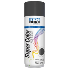 PINTURA AEROSOL NEGRO MATE 400ML TEK BOND