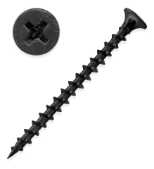 TORNILLO VOLCANITA ECOSA 6X1.1/4' NEGRO H.GRUESO (100 UN)