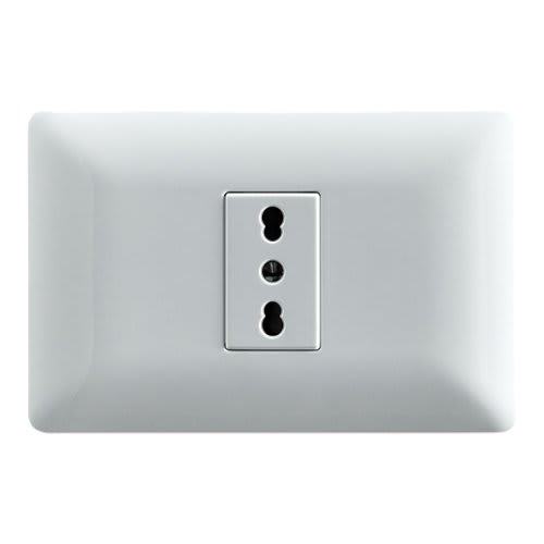 ENCHUFE SIMPLE BIPASO 10/16A 250V BLANCO STANFORD MOD. 29191