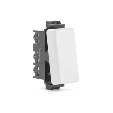 MODULO INTERRUPTOR 9/12 10A-250V BCO. (1511-BL)1