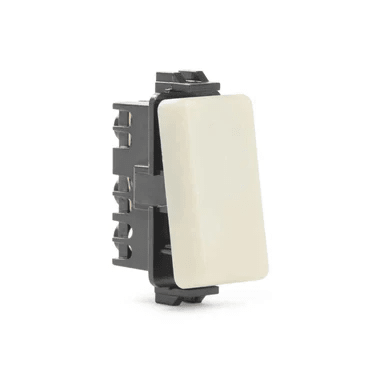 MODULO INTERRUPTOR 9/12 10A-250V MARFIL. (1511-MF)1