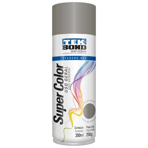 PINTURA AEROSOL ALUMINIO 400ML TEK BOND1