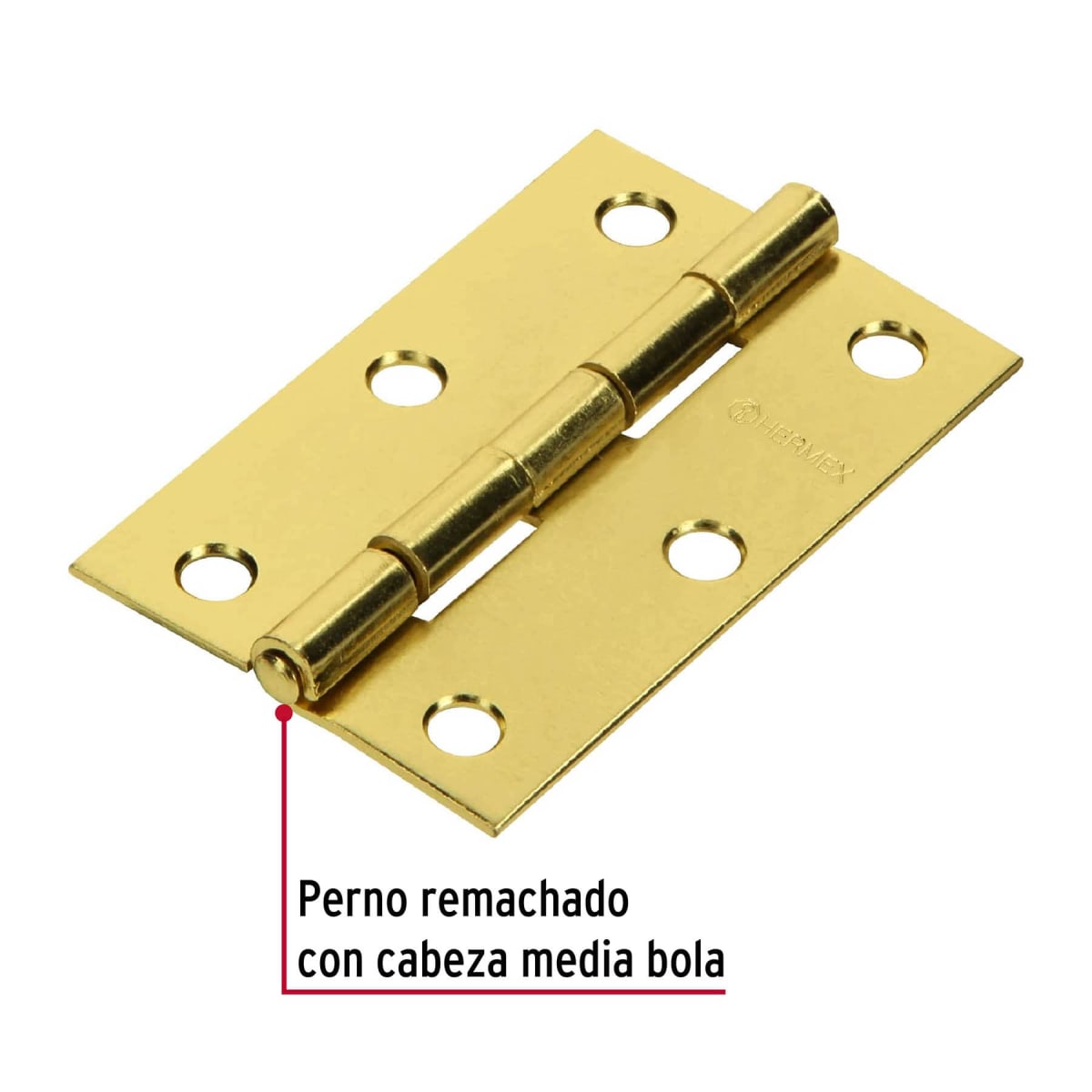 BISAGRA RECTANGULAR 2.1/2' HERMEX BR-2513