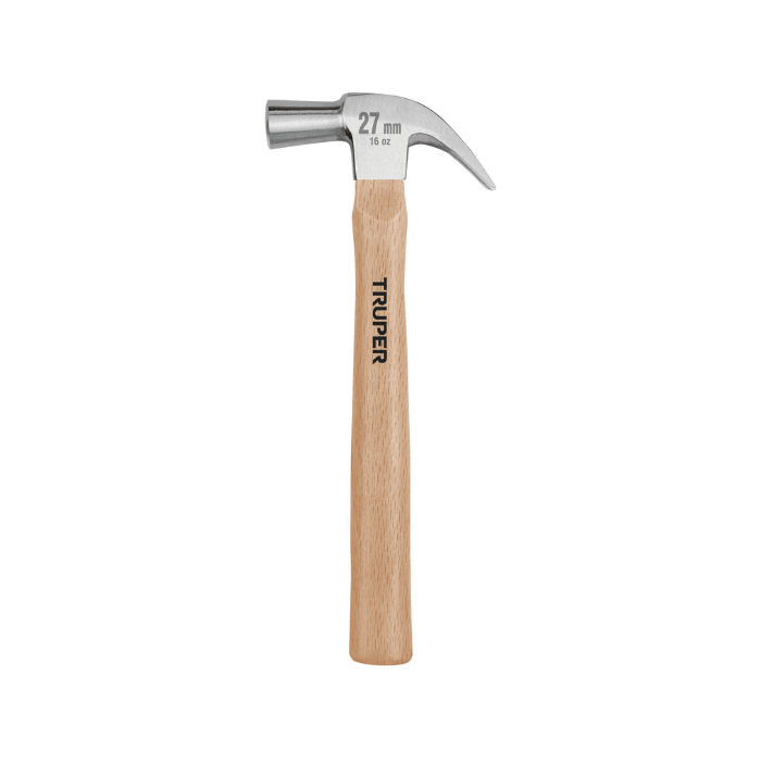 MARTILLO CARPINTERO 16 OZ 27MM TRUPER MAC-271