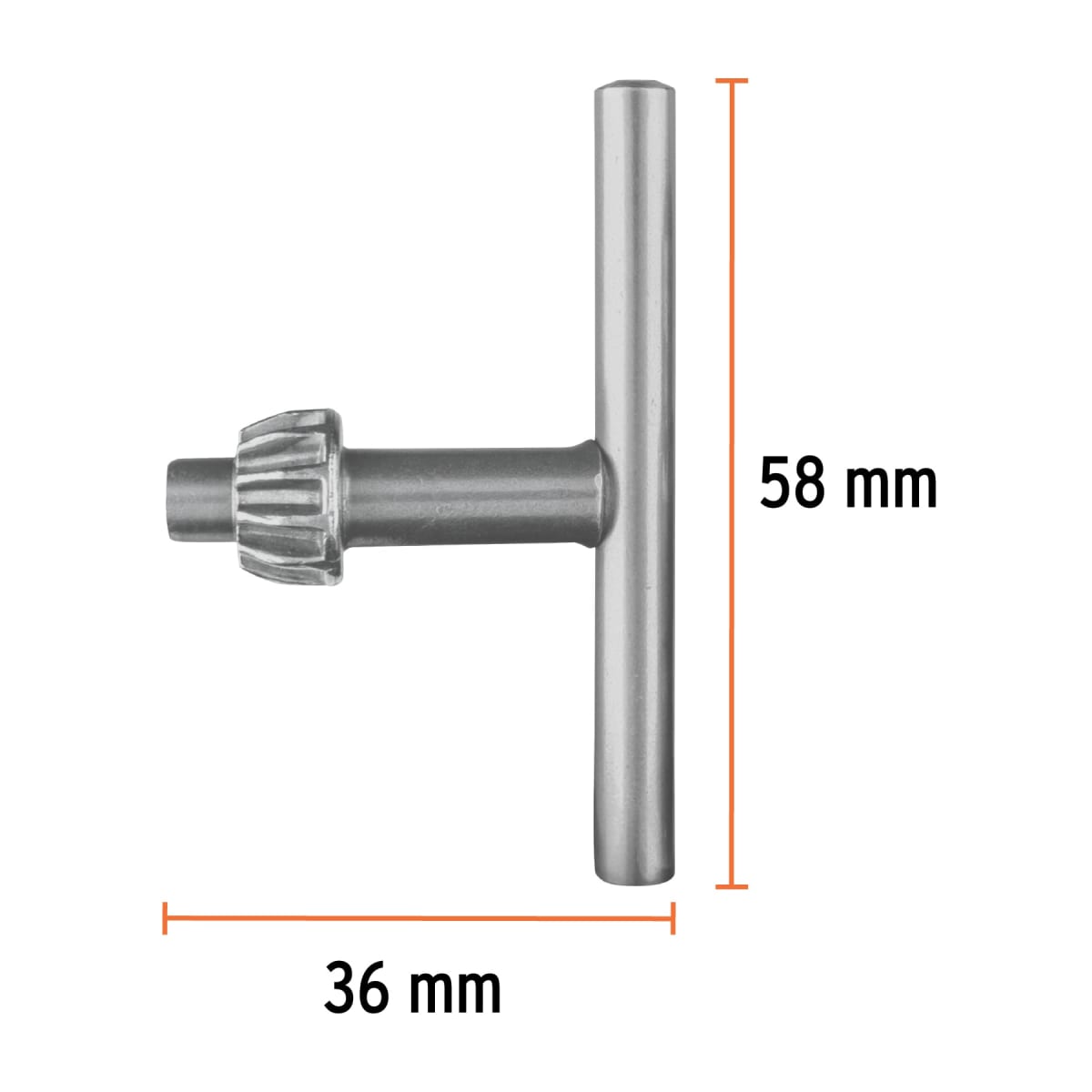 LLAVE PARA MANDRIL 3/8' TRUPER  #165593