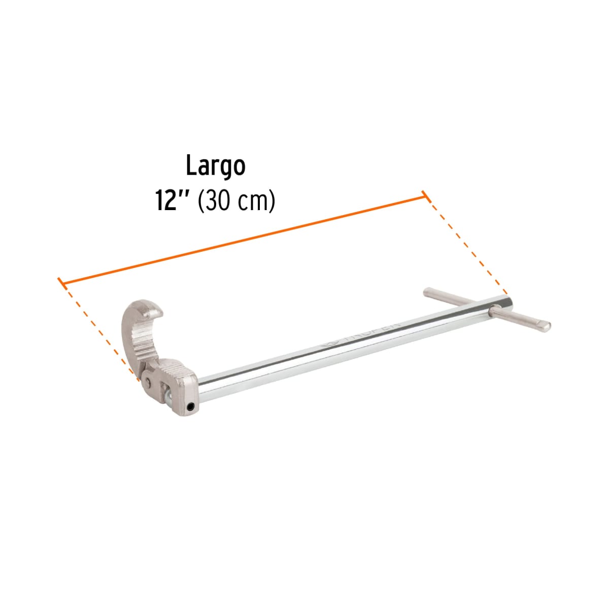 LLAVE PARA GASFITER 12' TRUPER LLAP-123