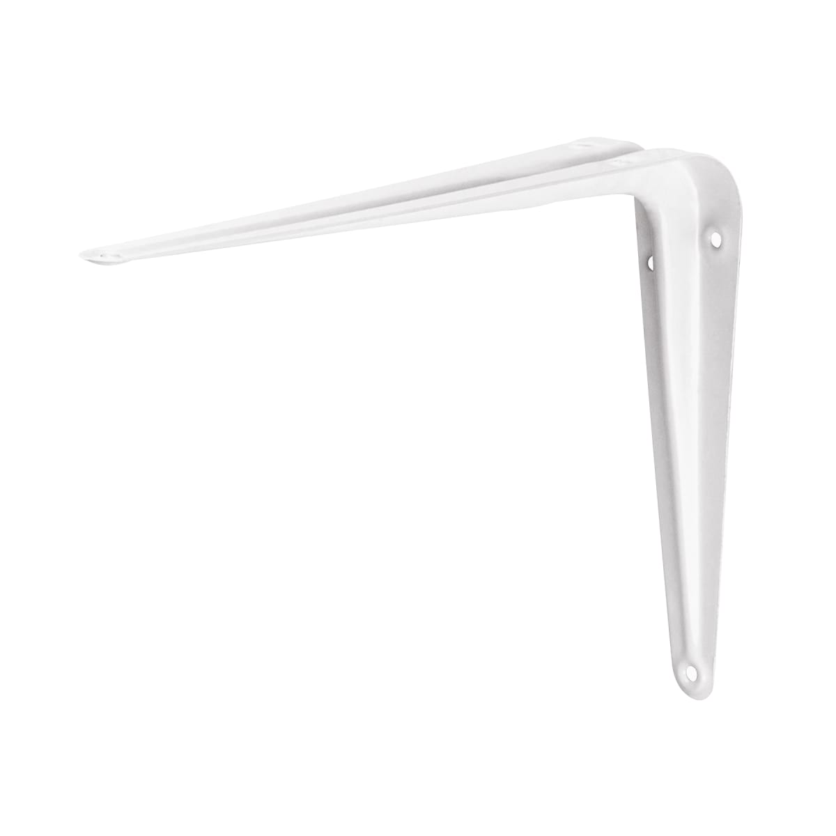 ESCUADRA REPISA ACERO BLANCA 6