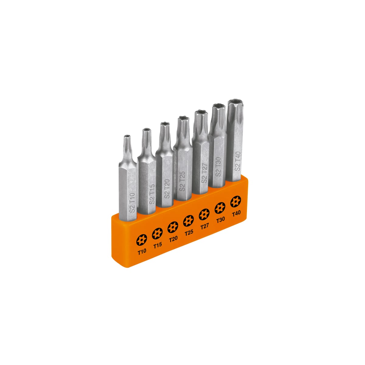 JUEGO 7 PZAS. PUNTAS TORX TRUPER #178131