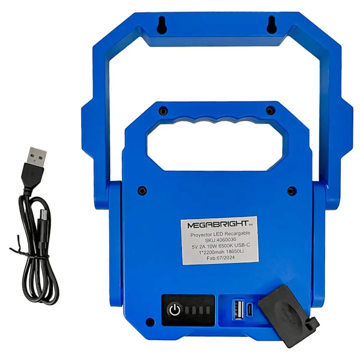 PROYECTOR LED RECARGABLE 10W 6500K3