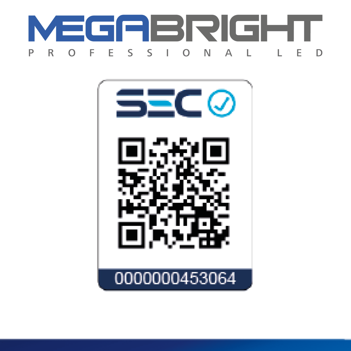 AMPOLLETA LED GU10 5.5W 3000K MEGABRIGHT3