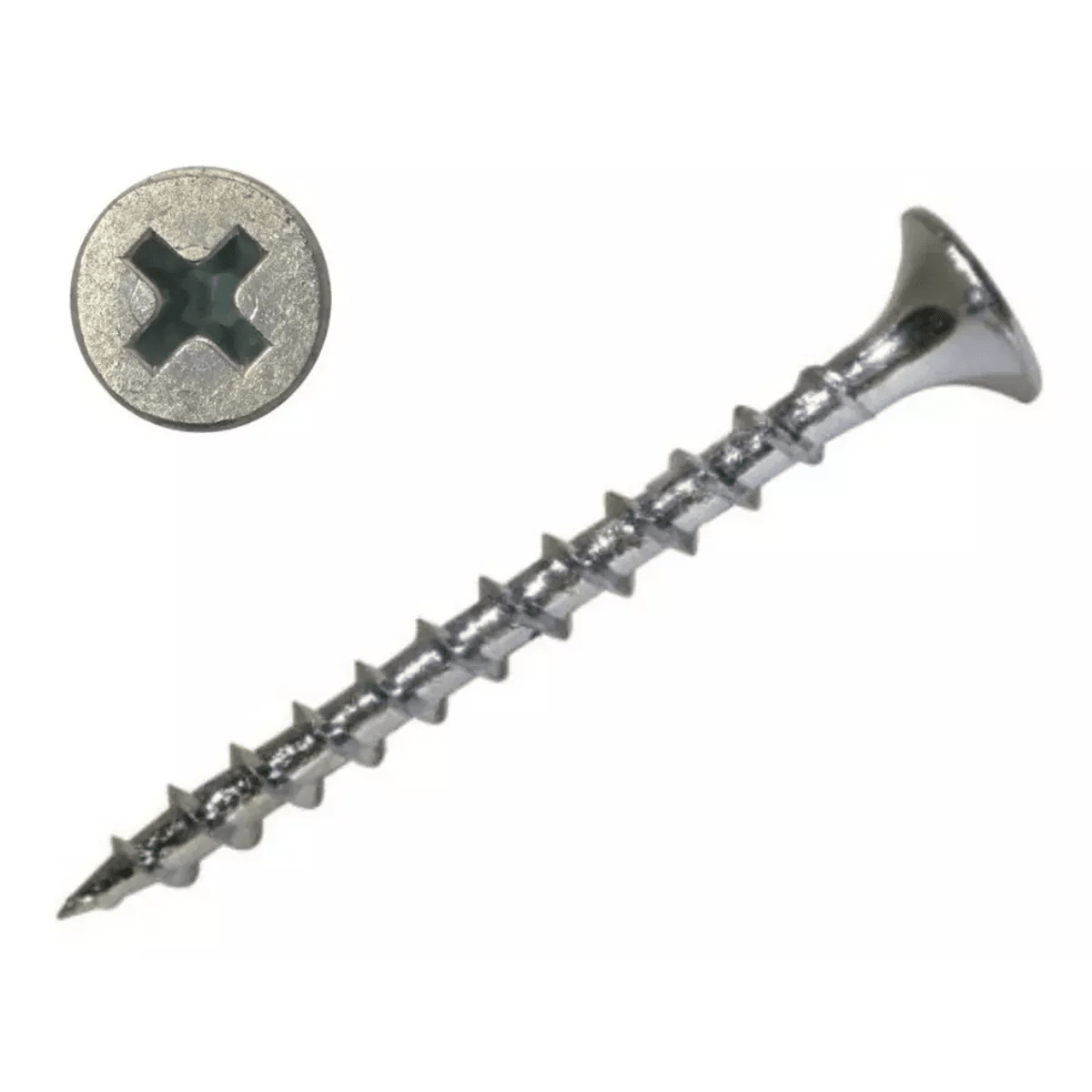 TORNILLO VOLCANITA ECOSA 6X1.1/4' ZINC. H.GRUESO (100 UN)1