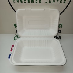 PORTACOMIDAS BAGASSE COLACION SIN DIVISION