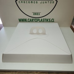 TARTALETA GRANDE BLANCA 35*35