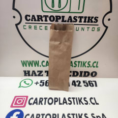 SACO KRAFT 1/2 CUBIERTO 100UN