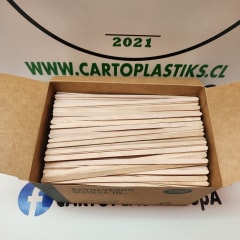 REVOLVEDOR DE MADERA 18CM 100UN 0