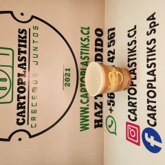 VASO POLIPAPEL 8OZ TUGOU