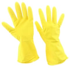 GUANTE AMARILLO S