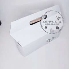 CAJA DE POLLO ARMABLE