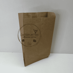 SACO KRAFT 1KILO CORTO 100UN