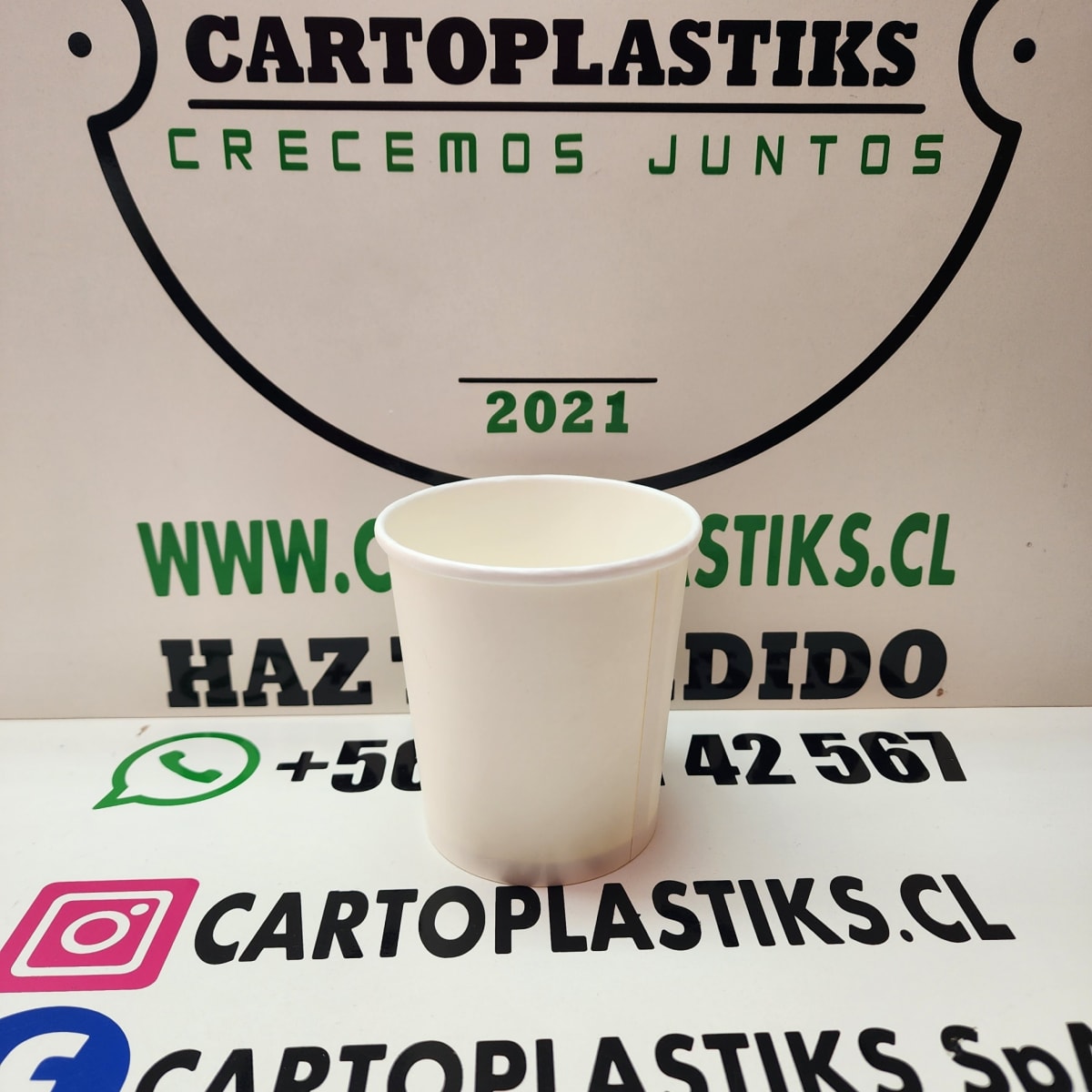 POTE DE POLIPAPEL  HELADO 16OZ1