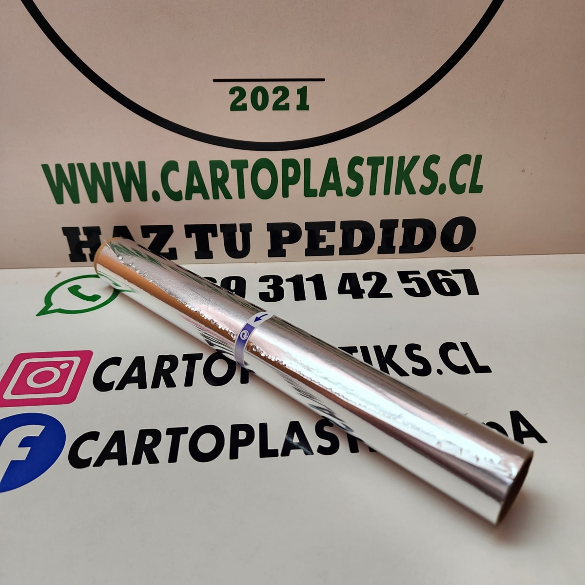 ROLLO PAPEL ALUMINIO 7.5 MTS1