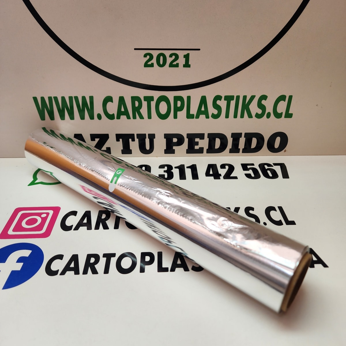 ROLLO PAPEL ALUMINIO 40MTS1