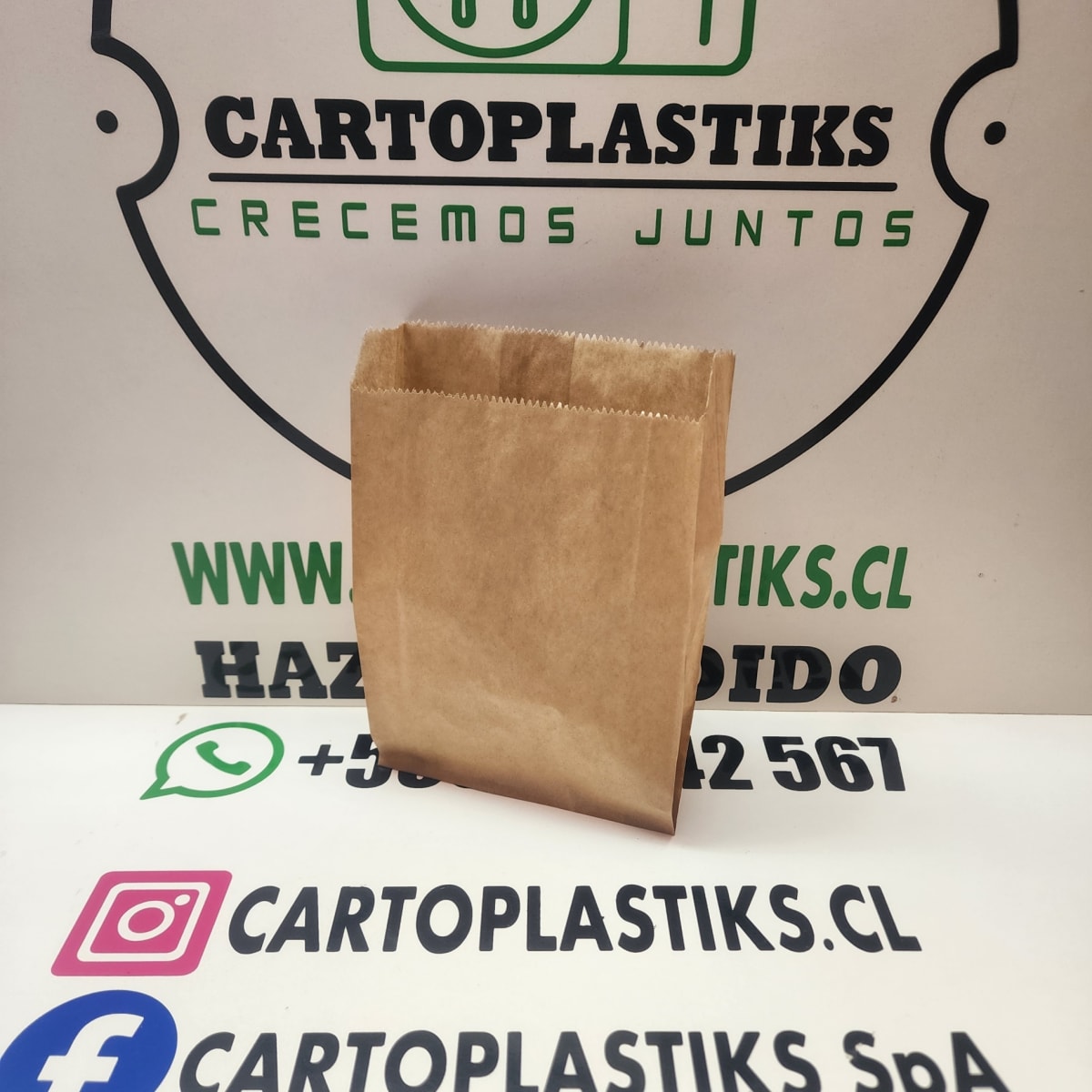 SACO KRAFT 1K EXTRA CORTO 100UN1