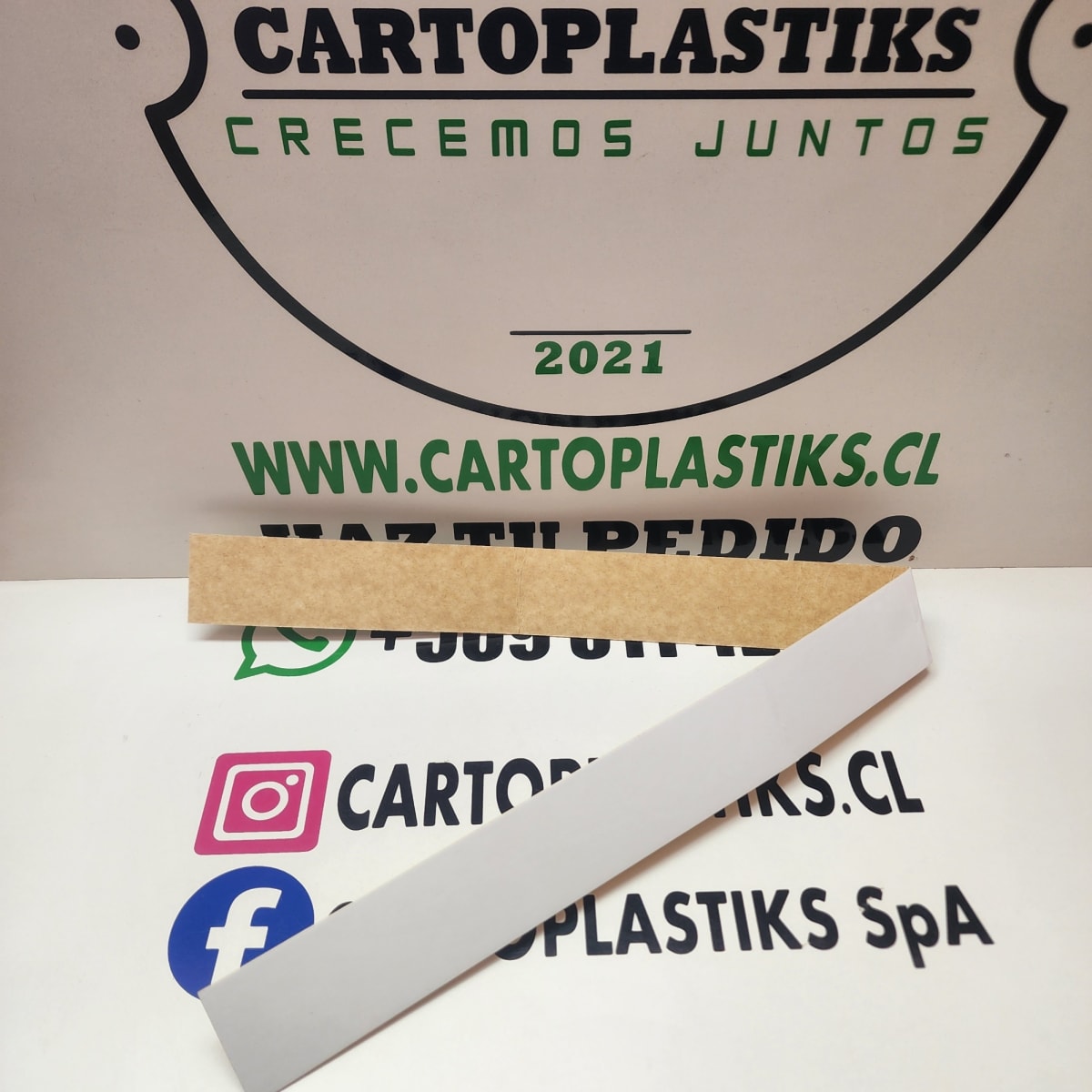 TIRA CARTON BLANCO 40 X 6301