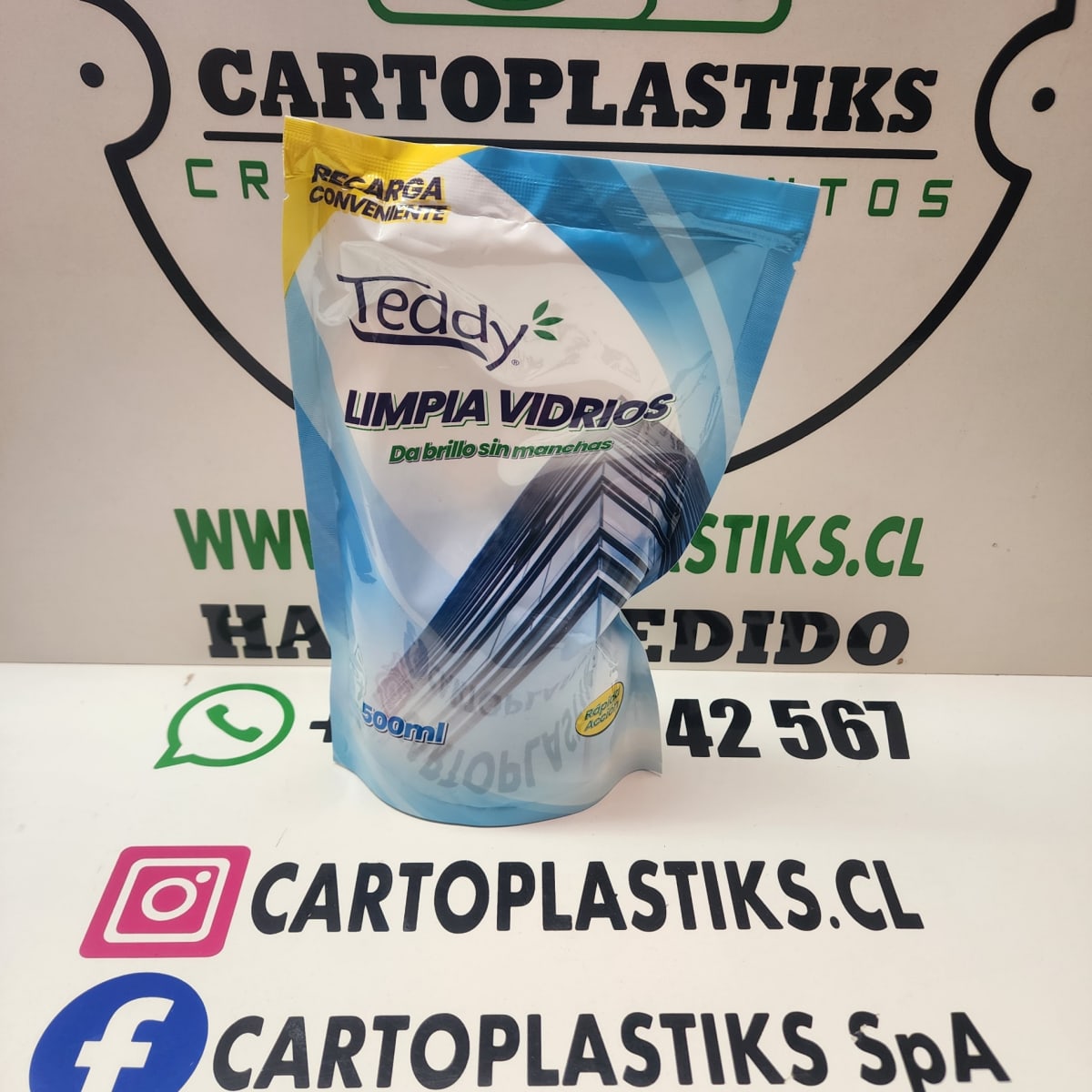 LIMPIA VIDRIO TEDDY 500CC1