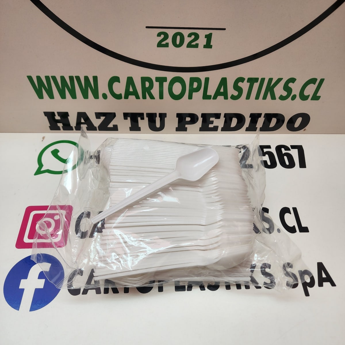 CUCHARA PEQUEÑA CAFÉ/TE 100UN1