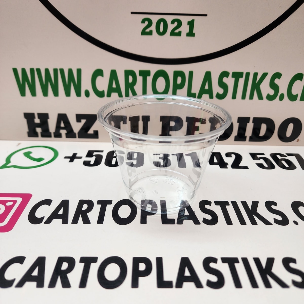 VASO 9OZ PET 50UN1