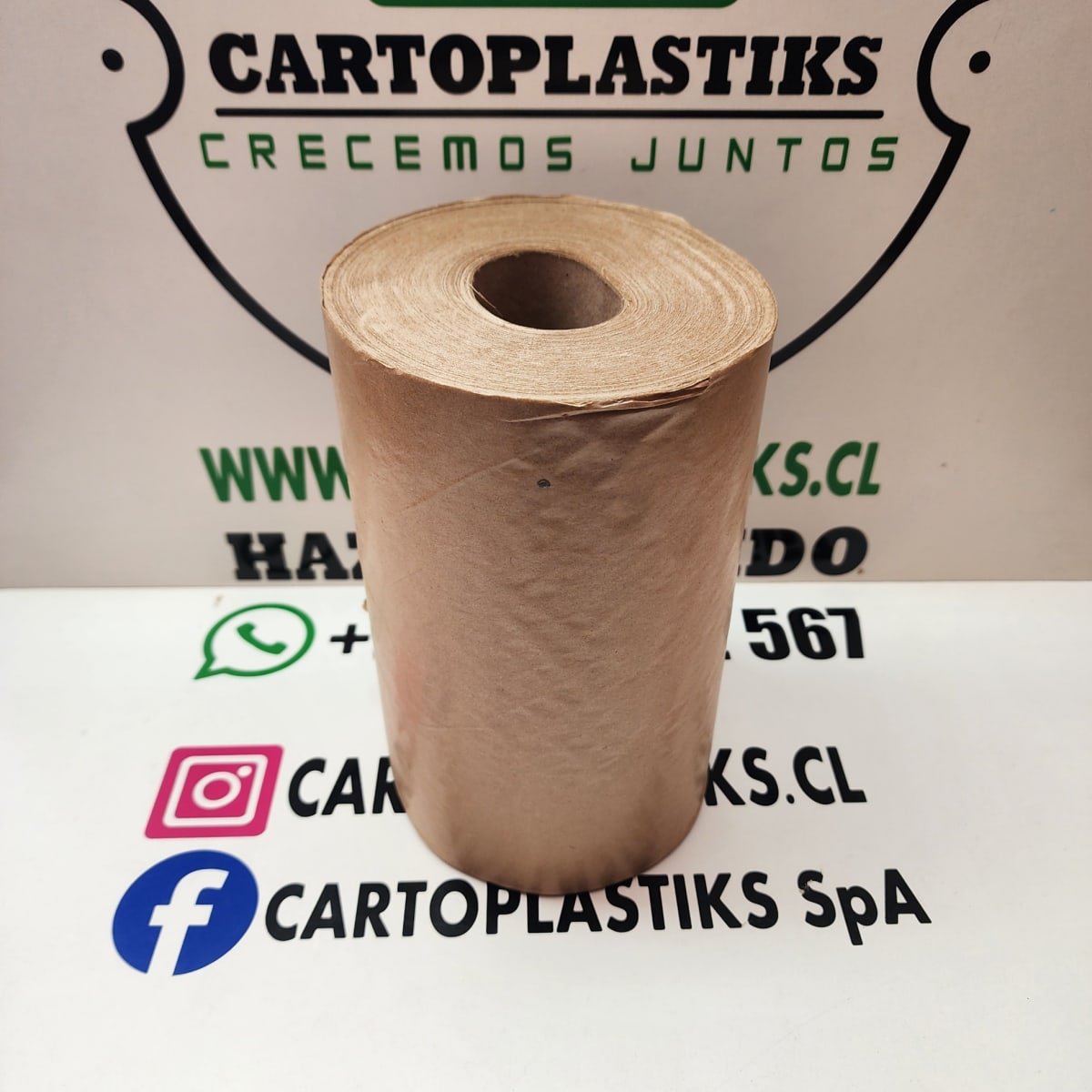 ROLLO PAPEL KRAFT 40X230 MTRS1