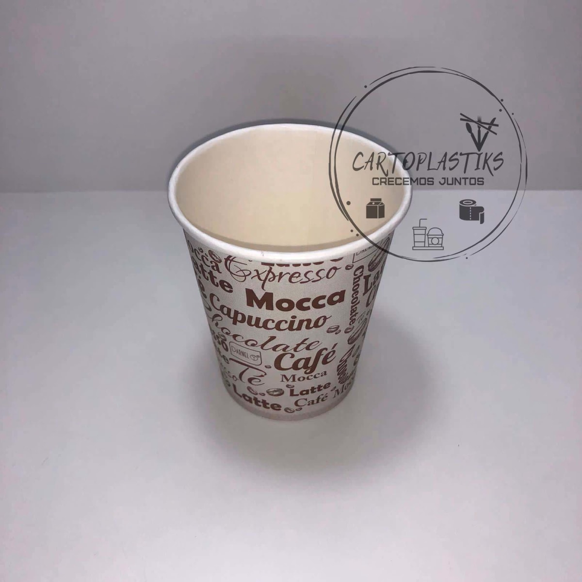 VASO POLIPAPEL 8OZ DARNELNATURALS DISEÑO1