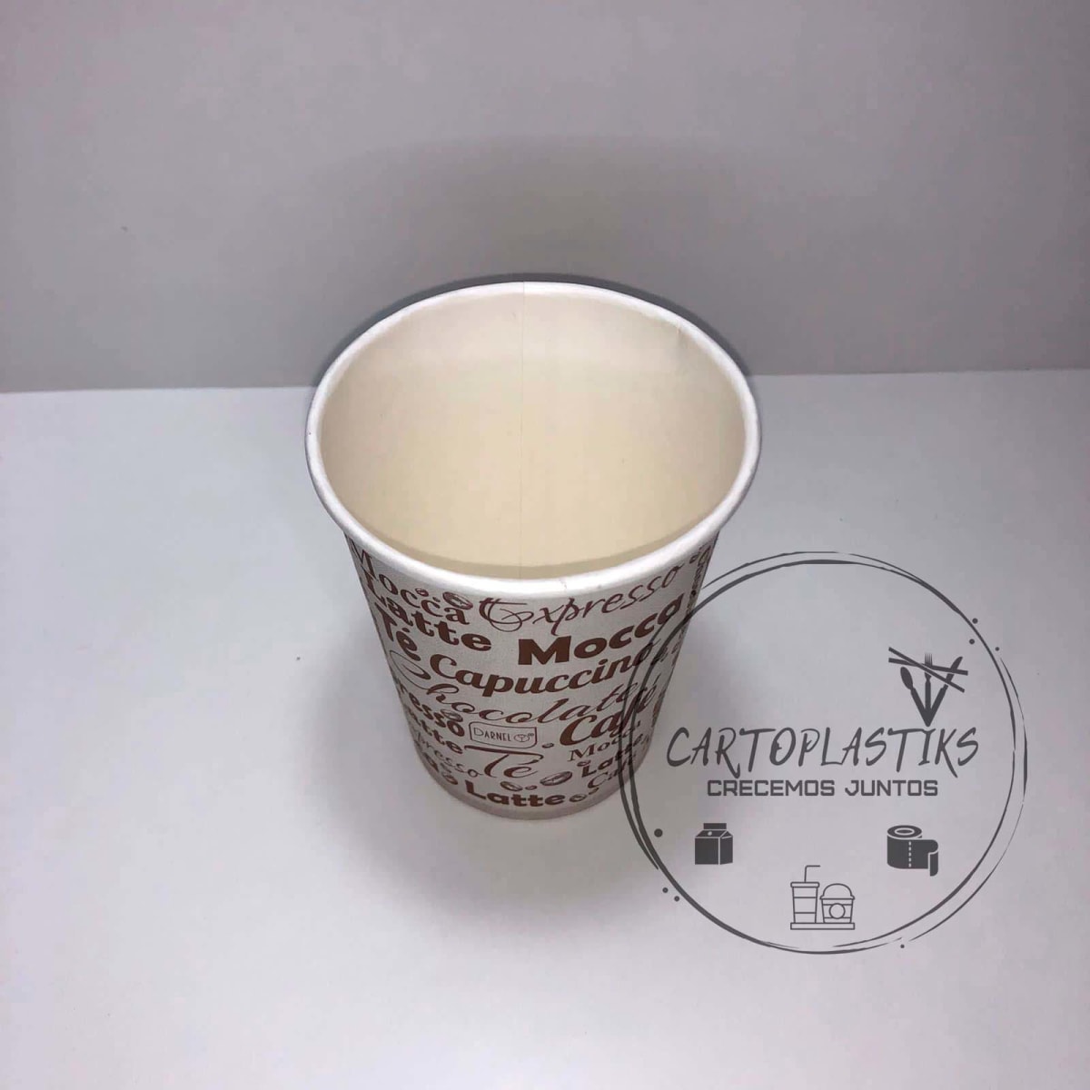 VASO POLIPAPEL 8OZ DARNELNATURALS DISEÑO2