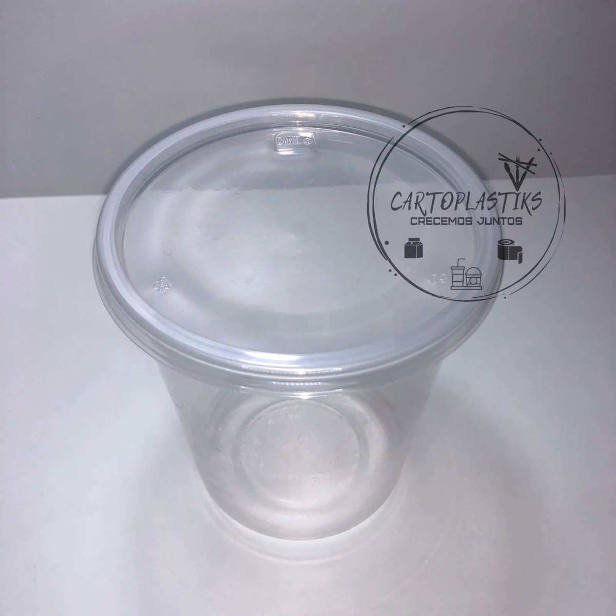 VASO DELI LITRO POTE 32 OZ C/TAPA1