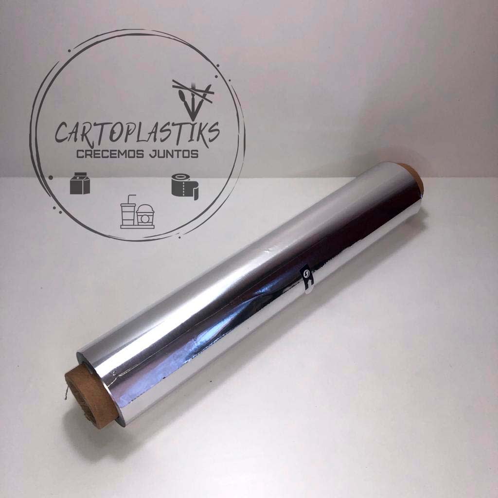 ROLLO PAPEL ALUMINIO PACKFOIL 100MTS1