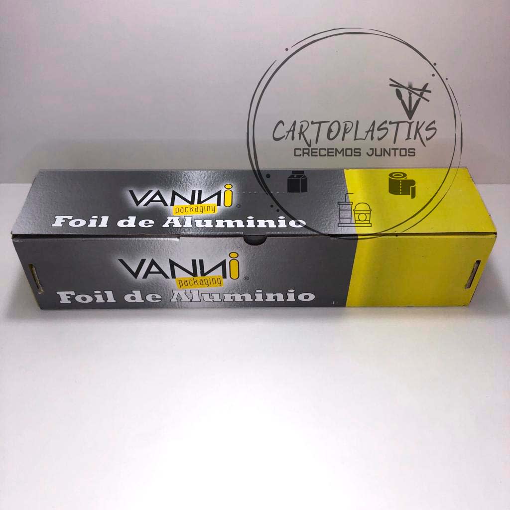 ROLLO PAPEL ALUMINIO PACKFOIL 100MTS2