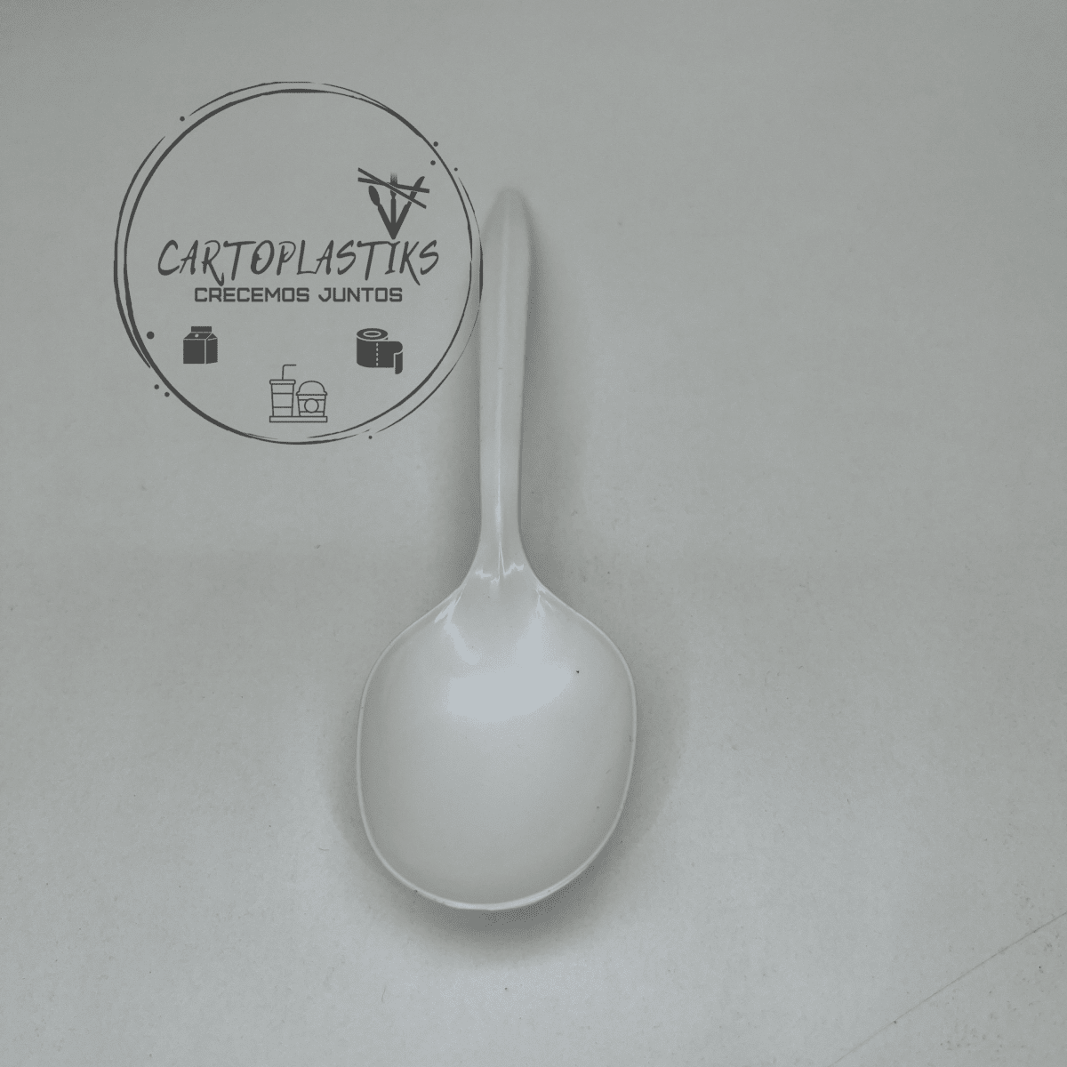 CUCHARA PLASTICO 100UN1